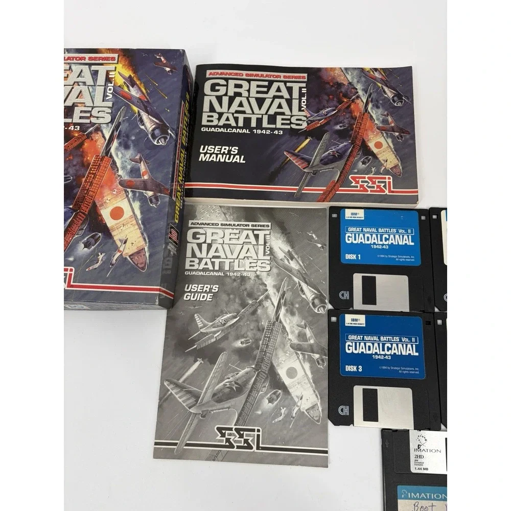 Great‎ Naval Battles Vol. 2 - Guadalcanal 1942-43 - Big Box (PC-3.5